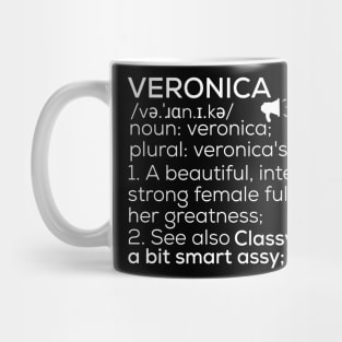 Veronica Name Veronica Definition Veronica Female Name Veronica Meaning Mug